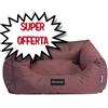 FABOTEX PETIT SOFÁ "BOSTON" QUADRO FUXIA 100 X 80 X 25 CM MODELLO CP176/E.3