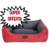 FABOTEX DREAMAWAY SOFÁ BOSTON 120 X 100 X 28 CM URBAN RED/ANTRACITE MODELLO CP170/D.4
