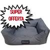 FABOTEX PETIT SOFÁ "BOSTON" QUADRO NERO 120 X 100 X 28 CM MODELLO CP176/B.4