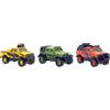 Mighty Fleet | Set Veicoli Fuoristrada in Metallo - 3 Macchinine Die-Cast 7,5 cm - Pick-Up, SUV e Camion Off-Road - Giocattoli Avventura 3+ Anni