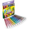 CRAYOLA Profumelli Pastelli a Cera Profumati Gira e Colora, per Scuola e Tempo Libero, Assortiti, Multicolore, 12 Unità, Colori e profumi diversi