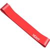 G5 HT SPORT Elastici Fitness [Singolo o Set di 3 o 5] Fasce Elastiche di Resistenza per Esercizi di Fitness, Pilates, Yoga, Riabilitazione | Set di Loop Band (ROSSO (FORTE))
