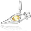 FANCIME Harry Potter x FANCIME Collaboration, collana con ciondoli in argento Sterling, idea regalo per donne e ragazze, Argento