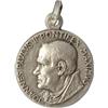I G J MEDAGLIA IN ARGENTO 925 DEL SANTO PAPA GIOVANNI PAOLO II° (PAPA KAROL WOJTYLA)- LE MEDAGLIE DEI SANTI PATRONI -100% MADE IN ITALY