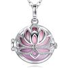 EUDORA Harmony Ball Collana Angeli Gravidanza Ciondolo Chiama Angeli Loto Donna Con Bola Messicana Maternita per Mamma e Bambino Regalo Originale Bel Gioielli, 76 cm e 114 cm