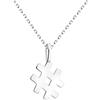 Sofia Milani - Collana da Donna in Argento 925 - Ciondolo Puzzle - N0463