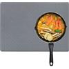 Astralong Tappetino Silicone Cucina 70x50cm, Protezione Piano Induzione, Copri Piano Induzione, Antiscivolo e Resistente al Calore, per Cucina e Protezione da Graffi e Oli (Grigio)