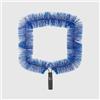 La Briantina Ragnatore Professional Maxi con Manico Filettato - Spazzola per Ragnatele con Setole Durezza Media Piumate e Struttura in Ferro Zincato, Compatibile con Aste Telescopiche - Made in Italy