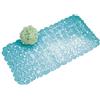 InterDesign iDesign Pebblz Tappetino, Vinile, Blu, 0.1x0.1x0.1 cm