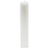Cereria Di Giorgio - Candela Cilindrica - Diametro 8 cm Altezza 30 cm - Colore Bianco Cloud - Lunga durata