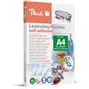 Peach S-PP080-17 - Pellicola per plastificatrice A4-80 mic - 100 pouches - retro autoadesivo - adatto per immagini o cartelli selfmade ecc. - Adatto per tutti i plastificatori - S-PP080-17