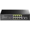 Cudy GS1010P Switch Gigabit PoE+ 8 Porte con 2 Uplink 120W - Cudy