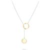 Liebeskind Collana Infinity, 45 cm, acciaio inox, Senza Gemme