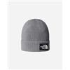 THE NORTH FACE - BERRETTO LOGO BOX GRIGIO MEDIO
