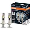 OSRAM LEDriving HL EASY ≜ H1, lampada LED abbaglianti e anabbaglianti, bianco freddo 6500K, nessun accessorio necessario, solo per uso fuoristrada - no ECE, 2 lampade