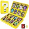 LUCYLANKER Custodia per Schede di Gioco Magnetiche per Nintendo Switch,Switch Lite & Switch OLED con 16 Slot per Schede di Gioco e 16 Slot per Schede Micro SD,Organizer di Gioco Antiurto Resistente All'acqua (D)
