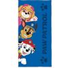 Herding Asciugamano da bagno Paw Patrol, circa 70x140 cm, 100% cotone/velluto, blu