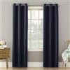 Sun Zero - 53391 Becca Energy Efficient Grommet Tenda a pannello, 101,6 x 160 cm, blu navy