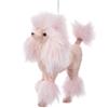 Kurt S. Adler Kurt Adler 12,7 cm rosa peloso POODLE ORN