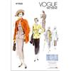 Vogue Patterns V1932F5 Abito e cappotto vintage da donna F5 (16-18-20-22-24)