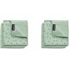 Brabantia - Sinkside Panni Lavapiatti in Microfibra - Lavabili in Lavatrice - Assorbono 7 Volte il Proprio Peso - per la Pulizia di Piatti e Piani d'Appoggio - Set di 4 - Jade Green