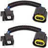 HUIQIAODS H4 9003 a H13 9008 Femmina Adattatore Faro Conversione Socket Cavo