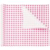 QUARKZMAN 30 Fogli Carta Oleata Quadrata a Quadretti 25x25cm Carta da Imballaggio per Alimenti Cerata Secchi Assorbente per Forno Cestini da Picnic Pane Hamburger, Rosa