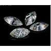 CVD Diamante 0,12 Ct Coltivato in Laboratorio Lotto 4 Pezzi Colore Marquise D...