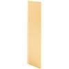 Prime-line, J 4580 lastra scorrevole per porta, 10,2 cm x 40,6 cm, in ottone lucido