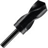 Rennie Tool Company Punta da trapano per fabbro HSS, 35 mm, con gambo ridotto, per alluminio, acciaio, legno, plastica, non ferrosi, ecc.