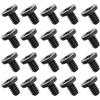 OTOTEC 200 viti di ricambio a testa piatta Phillips M2 x 3 mm, diametro 4 mm, vite a testa piatta per laptop, PC, TV, ventola dissipatore di calore, interruttore dissipatore di calore, nero