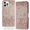 Custodia Libro Portafoglio Per IPhone 16 Con Stampa Leopardo – Cover Flip In Pelle PU Con 3 Slot Per Carte, Supporto Integrato E Chiusura Magnetica - 4