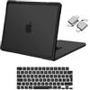 MOSISO Custodia Compatibile con MacBook Pro 16 Pollici Cover 2025 2024-2021 M4 M3 M2 M1 A3403 A3186 A2991 A2780 A2485 Pro Max,Paraurti TPU Morbido Antigraffio Case&Copritastiera&Tipo C, Nero