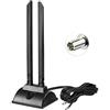 Bingfu Antenna 4G LTE 6Dbi TS9 Compatibile con Modem USB Router Hotspot WiFi MiFi Mobile 4G LTE Nighthawk M1 MR1100 M2 MR2100 Jetpack AirCard AC785 AC797 AC790
