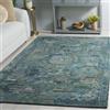 SAFAVIEH Tappeto Bohemian perSoggiorno, Sala da pranzo, Camera da letto - Anatolia Collection, Pelo medio, Acqua e Verde, 122 X 183 cm