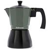 Bidasoa VERA - Caffettiera verde alluminio 6 tazze