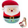 yayafunfun Bambola di peluche natalizia, 30 cm (Babbo Natale)