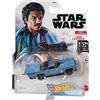 Hot Wheels Mattel Hot Wheels GMJ04 Character Cars Lando Carlissian, Star Wars da collezionare e giocare per bambini e collezionisti