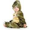 Pretend to Bee - Tutina da bambino T-Rex (Museo ufficiale di storia naturale) dinosauro per bambini, 12-18 mesi, unisex, di alta qualità, dinosauro