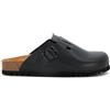 Scholl Fae New, Zoccoli, Donna, Leather Black, 38 EU