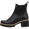 Panama Jack Pia Trav, Chelsea Boot Donna, Nero, 42 EU