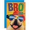 Hallmark Biglietto di compleanno per fratello - divertente Mad as Cheese Top Dog design