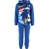 Sonic The Hedgehog Tuta Ragazzi, Set da 2 Pezzi Felpa con Cappuccio e Pantaloni Tuta Sportiva per Bambino, Taglie 3 a 8 Anni (IT, Età, 4 anni, Regular, Blu)