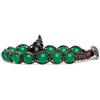 VLNET | Bracciale Tamashii Originale Tibetano | pietre naturali e Calabash in Shungite | Unisex Taglia Unica | Benedetto dai Monaci Tibetani (agata verde)