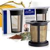 finum® Brewing Basket (M) - 2 filtri permanenti neri per tè e caffè, filtro da tè, senza BPA