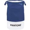 osama home PANTONE - Cesto Portabiancheria, Porta Oggetti e Giocattoli Impermeabile Salvaspazio Ideale come Cesta Giochi Bambini, Cesta Panni Sporchi e Portaoggetti con Manici e Coulisse in Cotone, 36x60 cm
