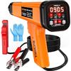 THIKPO Lampada Stroboscopica Digitale per Regolazione Anticipo Accensione 12V - Pistola Temporizzatrice Induttiva con Contagiri per Motori a Benzina 2/4 Tempi - Auto, Moto, Nautica