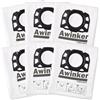 Awinker 6 sacchetti per aspirapolvere KFI 357 per Kärcher WD2 WD3 KWD1 KWD2 KWD3 WD3.200 - WD3.800 M/SE4001/SE4002 2.863-314.0 sacchetti filtro in tessuto non tessuto KFI 357 (1)