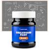7 Artists Vernice Lavagna 230 ml - Pittura Lavagna Nera Opaca per Muro, Pareti Interne, MDF | Blackboard Paint | Chalk Paint Nero Scrivibile