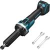 Ayolofei Smerigliatrice Diritta Compatibile con Makita 18V, Professionale Levigatrice Senza Spazzole con Mandrino da 6mm e 4 Velocità Variabili per Levigatura, Lucidatura, Intaglio(Batteria non Inclusa)